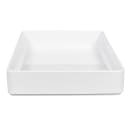 GET 15 3/4" Rectangular Serving Bowl w/ 7 3/5 qt Capacity, Melamine, White (ML-86-W) thumbnail 4
