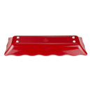GET Rectangular Display Tray, 17 1/2" x 6 3/4", Melamine, Red (ML-87-RSP) thumbnail 4