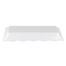 GET Rectangular Display Tray, 17 1/2" x 6 3/4", Melamine, White (ML-87-W) thumbnail 4