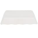 GET Rectangular Display Tray, 13 3/4" x 9 1/2", Melamine, White (ML-88-BF) thumbnail 5