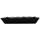 GET Rectangular Display Tray, 13 3/4" x 9 1/2", Melamine, Black (ML-88-BK) thumbnail 3