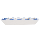 GET Rectangular Display Tray, 13 3/4" x 9 1/2", Melamine, White (ML-88-SL) thumbnail 3
