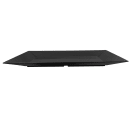 GET Rectangular Display Tray, 24" x 18", Melamine, Black (ML-99-BK) thumbnail 3