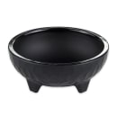 GET 4 oz Molcajete Bowl w/ 4 oz Capacity, Melamine, Black (MOJ-801-BK) thumbnail 2