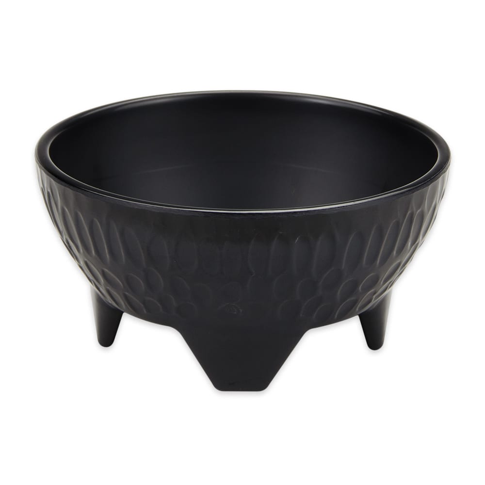 GET 10 oz Molcajete Bowl, Melamine, Black (MOJ-802-BK)