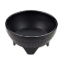 GET 10 oz Molcajete Bowl, Melamine, Black (MOJ-802-BK) thumbnail 2