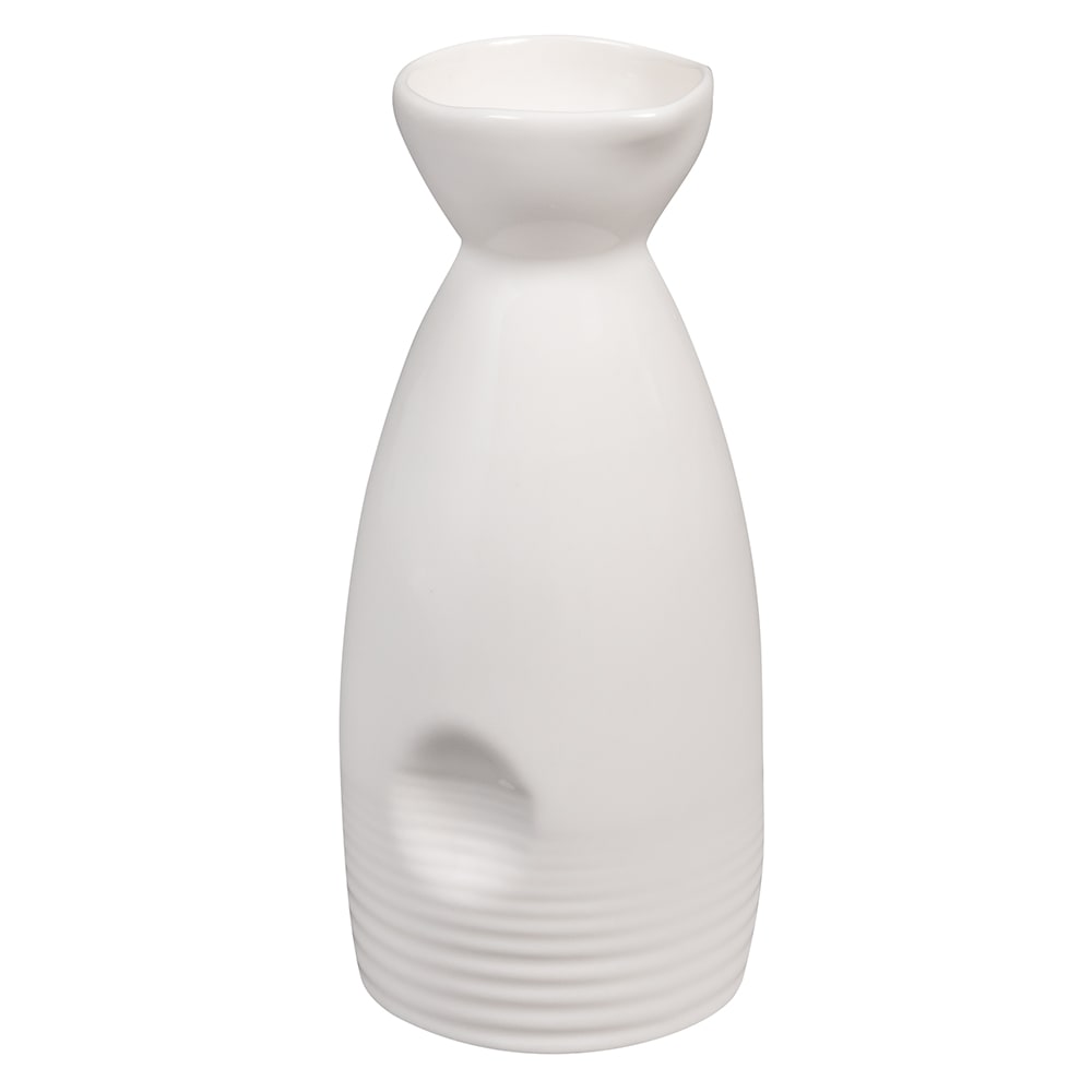 GET 6"H Sake Bottle w/ 9 oz Capacity, Porcelain, White (NC-4003-W)
