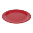 GET 10 1/2" Round Melamine Dinner Plate, Cranberry (NP-10-CR) thumbnail 3
