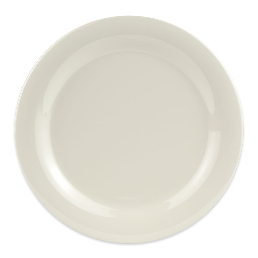 GET 10 1/2" Round Melamine Dinner Plate, Ivory (NP-10-DI)