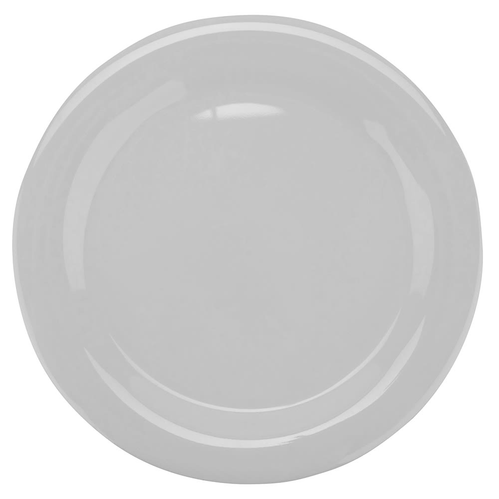 GET 10 1/2" Round Melamine Dinner Plate, White (NP-10-DW)