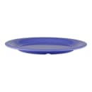 GET 10 1/2" Round Melamine Dinner Plate, Peacock Blue (NP-10-PB) thumbnail 2