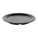 GET 6 1/2" Round Melamine Dessert Plate, Black (NP-6-BK) thumbnail 2
