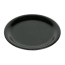 GET 6 1/2" Round Melamine Dessert Plate, Black (NP-6-BK) thumbnail 3