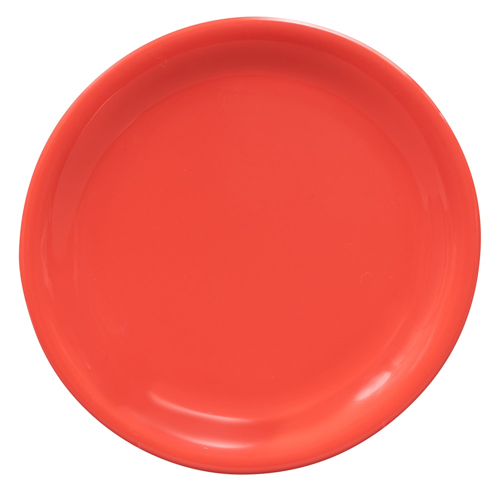 GET 6 1/2" Round Melamine Dessert Plate, Rio Orange (NP-6-RO)