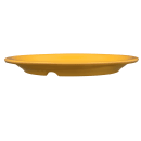 GET 6 1/2" Round Melamine Dessert Plate, Tropical Yellow (NP-6-TY) thumbnail 2