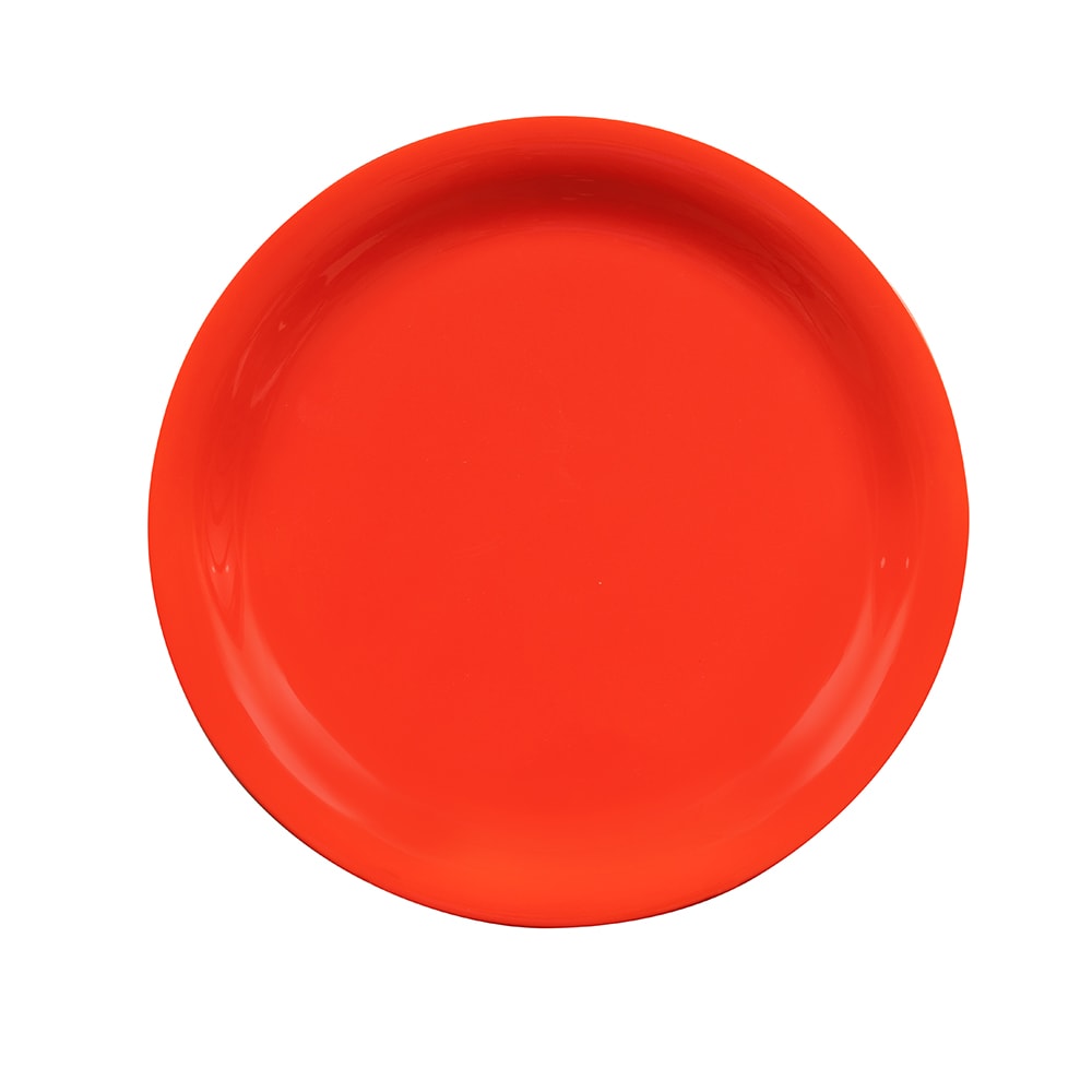 GET 7 1/4" Round Melamine Salad Plate, Rio Orange (NP-7-RO)