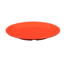 GET 7 1/4" Round Melamine Salad Plate, Rio Orange (NP-7-RO) thumbnail 2