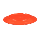 GET 7 1/4" Round Melamine Salad Plate, Rio Orange (NP-7-RO) thumbnail 3