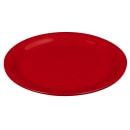 GET 7 1/4" Round Melamine Salad Plate, Red (NP-7-RSP) thumbnail 3