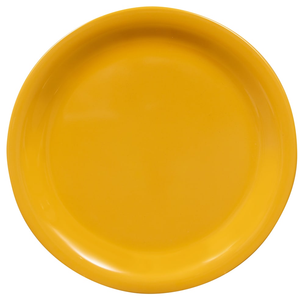GET 7 1/4" Round Melamine Salad Plate, Tropical Yellow (NP-7-TY)