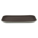 GET Rectangular Serving Tray, 10" x 14", Melamine, Brown (NS-1014-BR) thumbnail 4