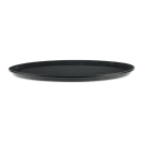 GET 16" Round Serving Tray, Melamine, Black (NS-1600-BK) thumbnail 2
