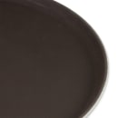 GET 16" Round Serving Tray, Melamine, Brown (NS-1600-BR) thumbnail 5