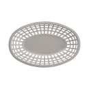 GET 9 3/8"x 6"Oval Bread & Bun Basket, Plastic, White (OB-938-W) thumbnail 6