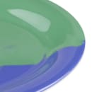 GET 12" x 9" Oval Diamond Celebration Platter - Melamine, Multi Colored (OP-120-CE) thumbnail 5