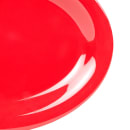 GET 12" x 9" Oval Diamond Harvest Platter - Melamine, Cranberry (OP-120-CR) thumbnail 3