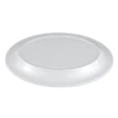 GET 12" x 9" Oval Diamond White Platter - Melamine, White (OP-120-DW) thumbnail 4