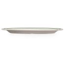 GET 12" x 9" Oval Emerald Platter - Melamine, White (OP-120-EM) thumbnail 2