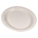 GET 12" x 9" Oval Santa Fe Platter - Melamine, White (OP-120-IR) thumbnail 4