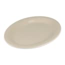 GET 12" x 9" Oval Tahoe Platter -  Melamine, Brown (OP-120-S) thumbnail 3