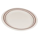 GET 12" x 9" Oval Ultraware Platter - Melamine, White (OP-120-U) thumbnail 3