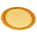 GET 12" x 9" Oval Venetian Platter - Melamine, Yellow (OP-120-VN) thumbnail 4