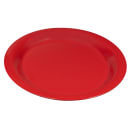 GET 13 1/2" x 10 1/4" Oval Diamond Harvest Platter - Melamine, Cranberry (OP-135-CR) thumbnail 4