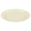 GET 14 3/4" x 10 1/2" Oval Diamond Ivory Platter - Melamine, Ivory (OP-145-DI) thumbnail 2
