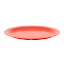 GET 14 3/4" x 10 1/2" Oval Diamond Mardi Gras Platter - Melamine, Orange (OP-145-RO) thumbnail 2