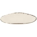 GET 15" x 11" Oval Ossle Platter - Melamine, Tuscan (OP-1518-TC) thumbnail 2