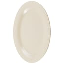GET 11 1/4" x 8 1/2" Oval Platter - Melamine, Ivory (OP-320-IV) thumbnail 4