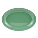 GET 10" x 6 3/4" Oval Supermel Platter - Melamine, Assorted Colors (OP-610-MIX) thumbnail 4