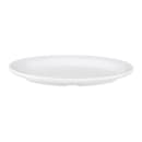 GET 10" x 6 3/4" Oval Supermel Platter - Melamine, White (OP-610-W) thumbnail 2