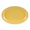 GET 11 3/4" x 8 1/4" Oval Supermel Platter - Melamine, Assorted Colors (OP-612-MIX) thumbnail 4