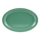 GET 11 3/4" x 8 1/4" Oval Supermel Platter - Melamine, Assorted Colors (OP-612-MIX) thumbnail 5