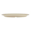 GET 11 3/4" x 8 1/4" Oval Supermel Platter - Melamine, Sandstone (OP-612-S) thumbnail 2