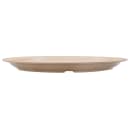 GET 13 1/4" x 9 3/4" Oval Supermel Platter - Melamine, Sandstone (OP-614-S) thumbnail 3