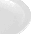 GET 13 1/4" x 9 3/4" Oval Supermel Platter - Melamine, White (OP-614-W) thumbnail 5