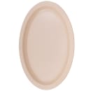 GET 15 3/4" x 11" Oval Supermel Platter - Melamine, Tan (OP-616-T) thumbnail 4