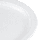 GET 15 3/4" x 11" Oval Supermel Platter - Melamine, White (OP-616-W) thumbnail 5
